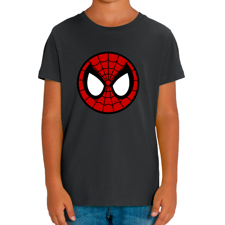T-SHIRT TÊTE DE SPIDER-MAN ENFANT