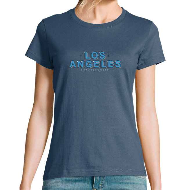 T-SHIRT LOS ANGELES FEMME 