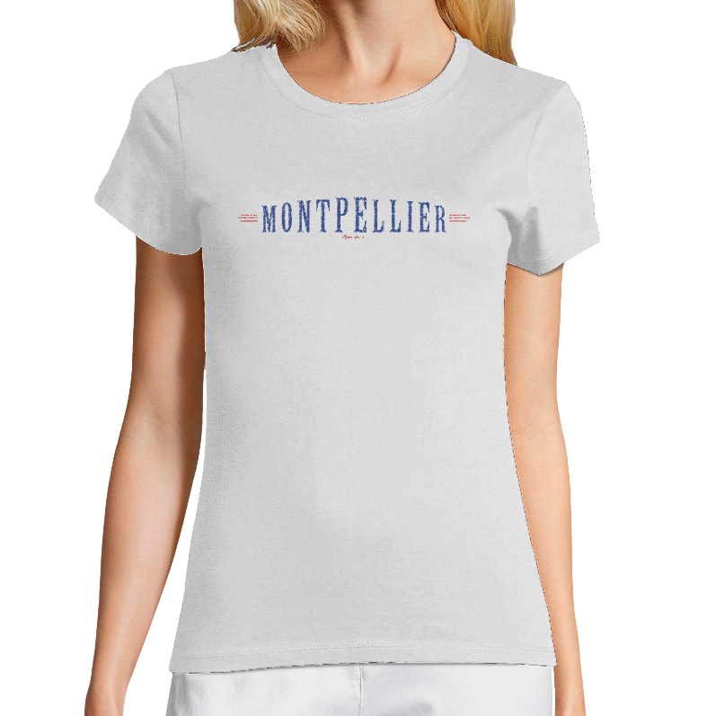 Face T-SHIRT FEMME - MONTPELLIER