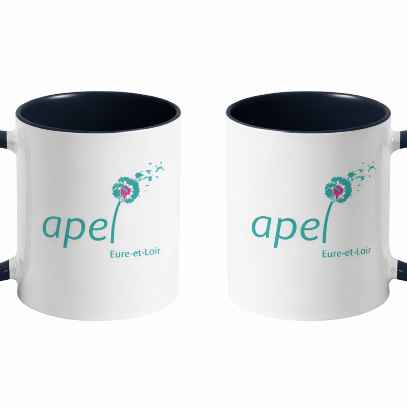 MUG APEL AVEC 2 LOGOS