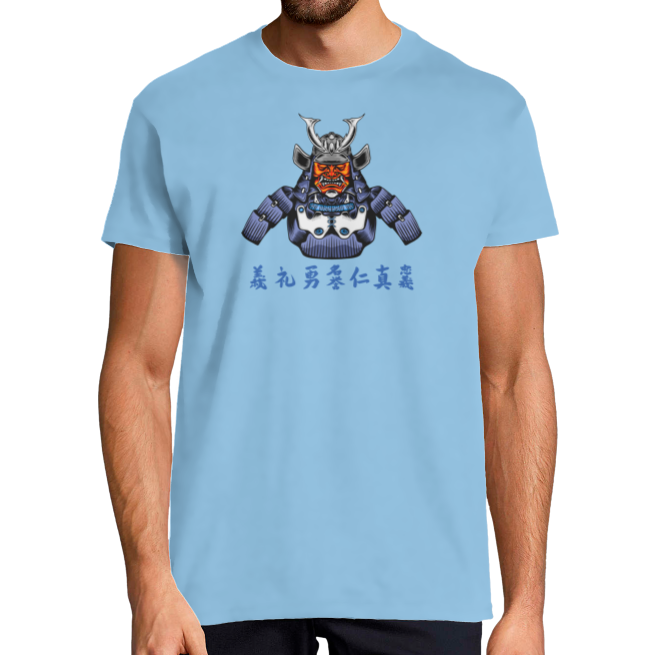 T-SHIRT SAMOURAI EN ARMURE HOMME