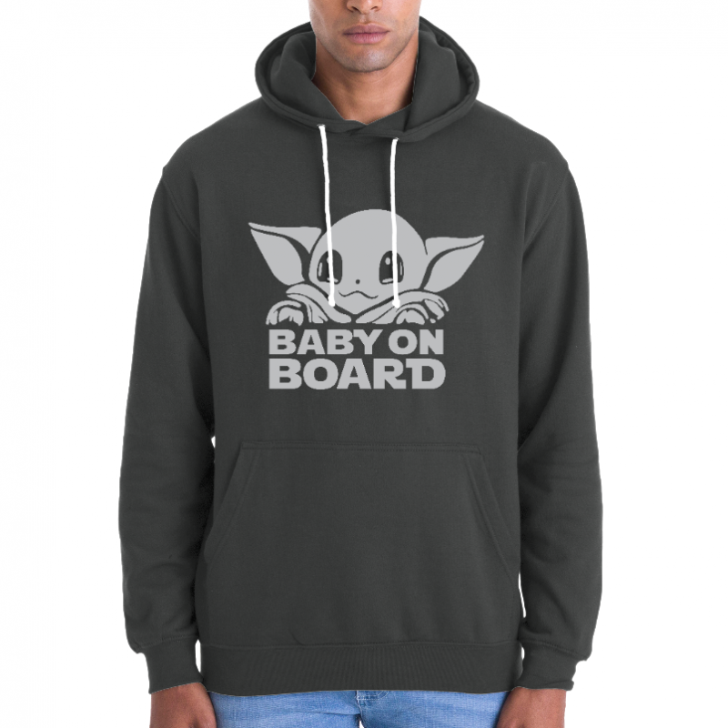 SWEATSHIRT BABY ON BOARD UNISEXE