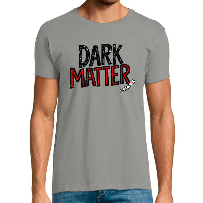 T-SHIRT HOMME FIT KLASSS MUSIQUE "DARK MATTER", Style Rock Grunge
