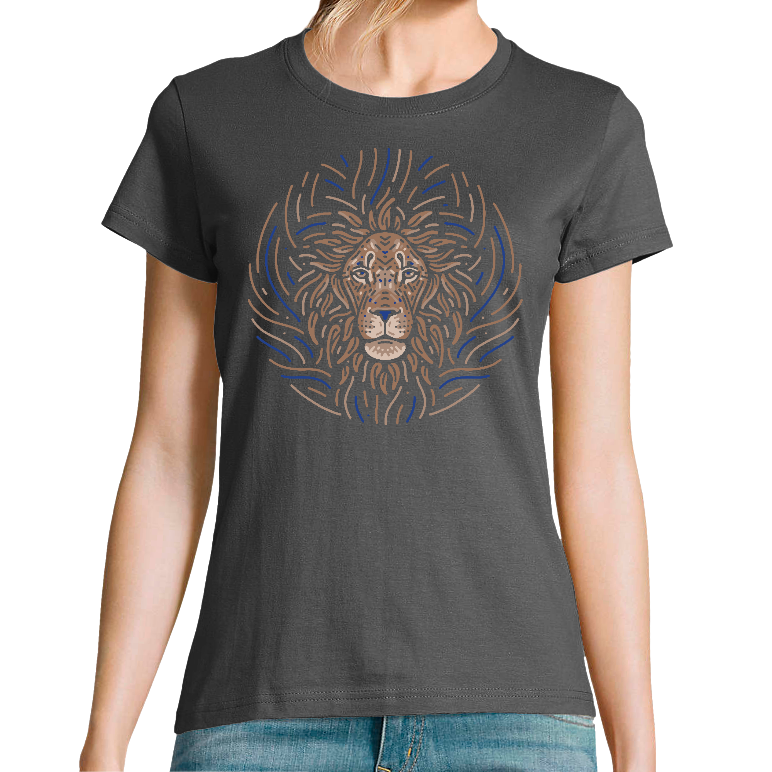T-SHIRT FEMME - WESTERN LEO