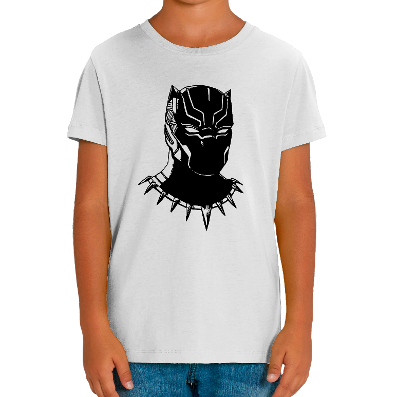 T-SHIRT BLACK PANTHER ENFANT