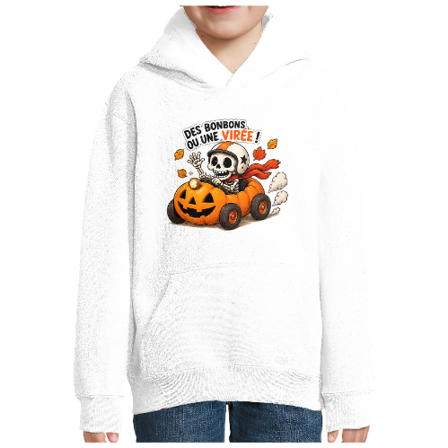 Sweat Halloween enfant Des bonbons ou une virée