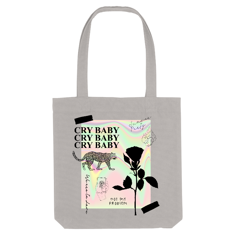 Face TOTE BAG - CRY BABY