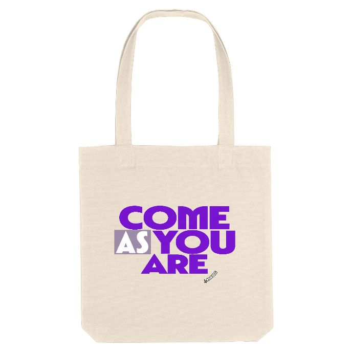 TOTE BAG KLASSS "COME AS YOU ARE"  style 90'S Design