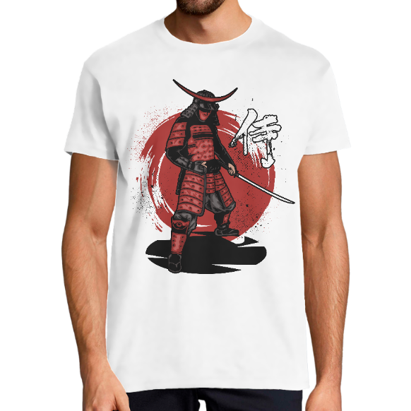 Face T-shirt SAMOURAI BUSHIDO