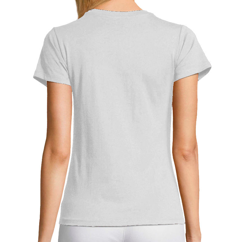 T-SHIRT BLANC FEMME - METZ