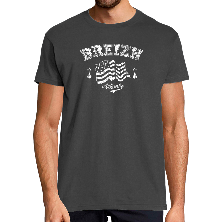 Face BREIZH AUTHENTIC FLAG