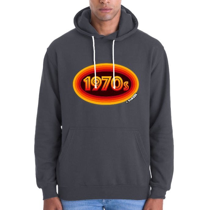 SWEAT A CAPUCHE HOMME KLASSS " VINTAGE 1970S" 