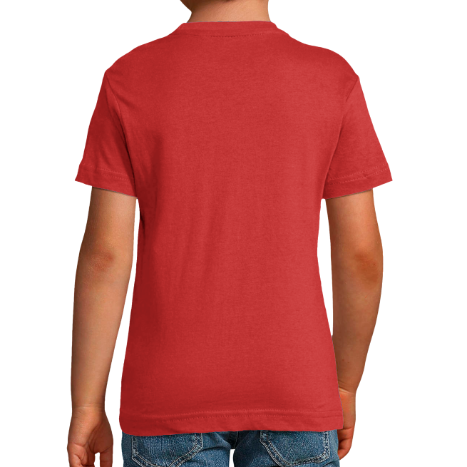 T-SHIRT SUPER-HÉROS FORCE MAUVE GARÇON