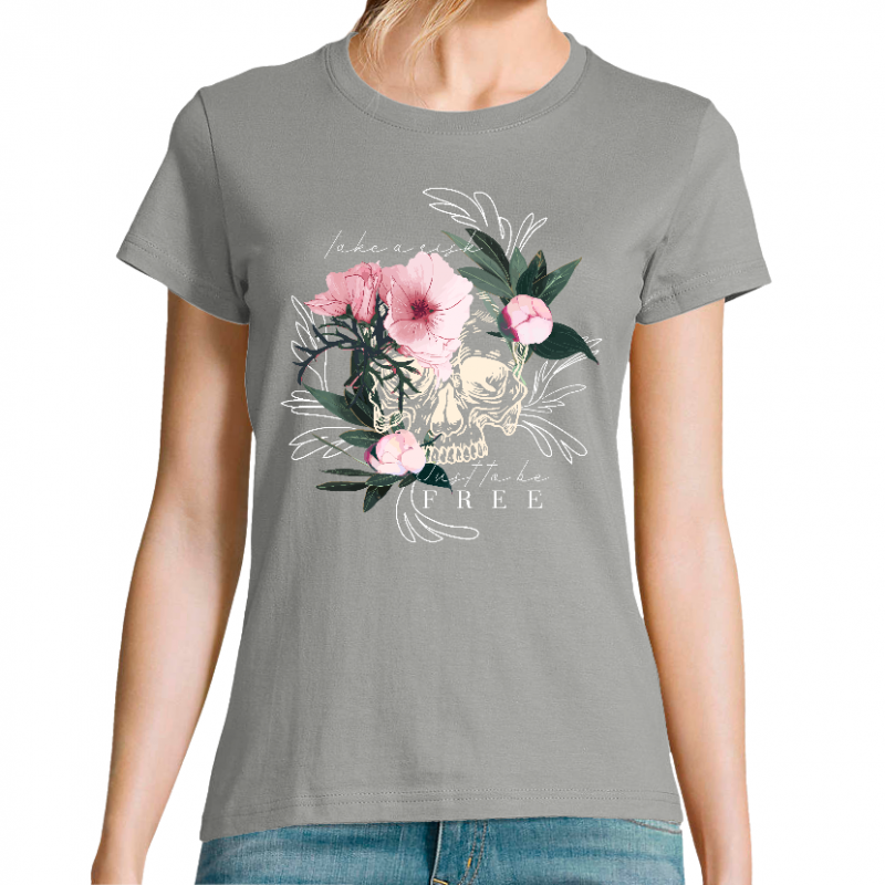 TAKE A RISK - T-SHIRT FEMME