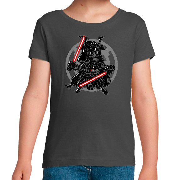 Face T-SHIRT DARK SAMURAI FILLE