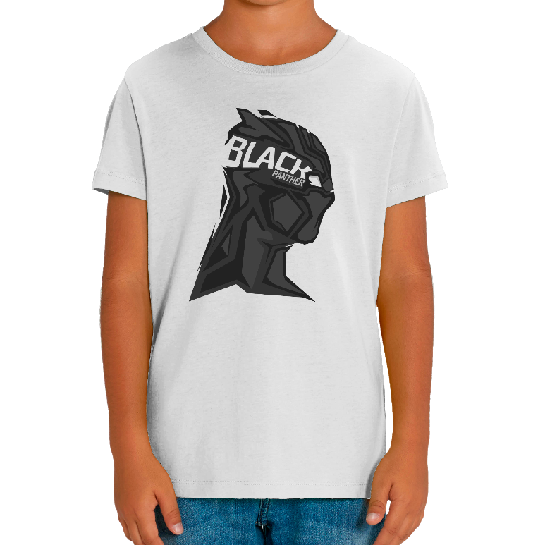 T-SHIRT BLACK PANTHER ENFANT