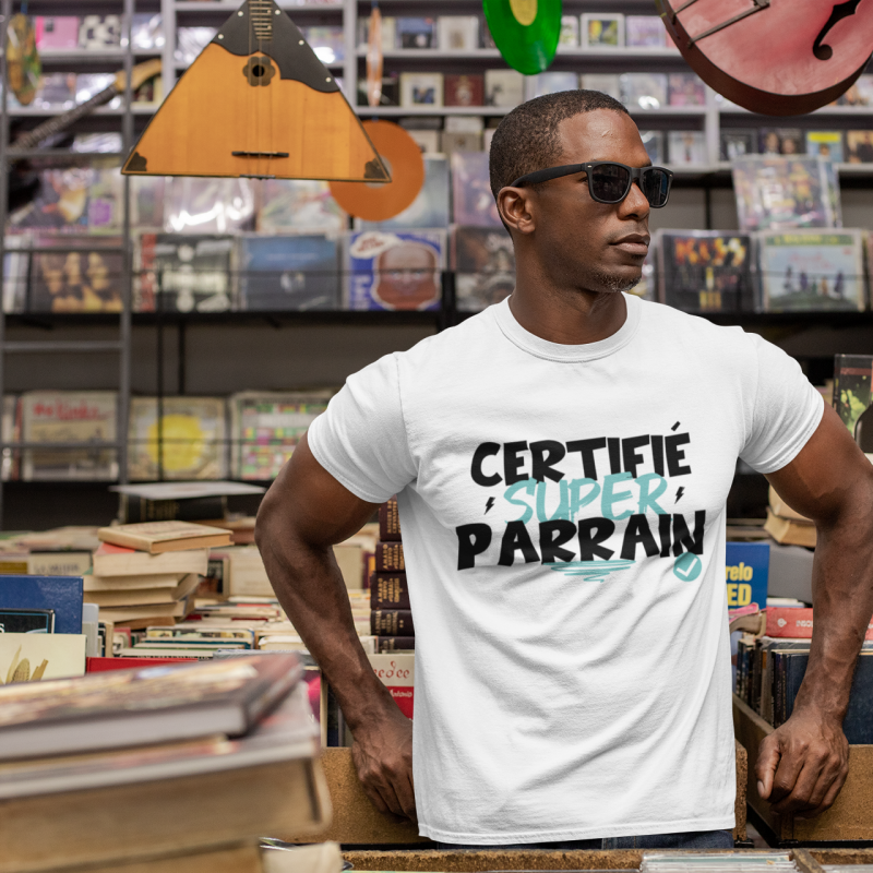 T-shirt certifié super parrain