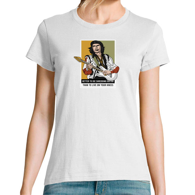 Face T-SHIRT GUEVARA HENDRIX FEMME