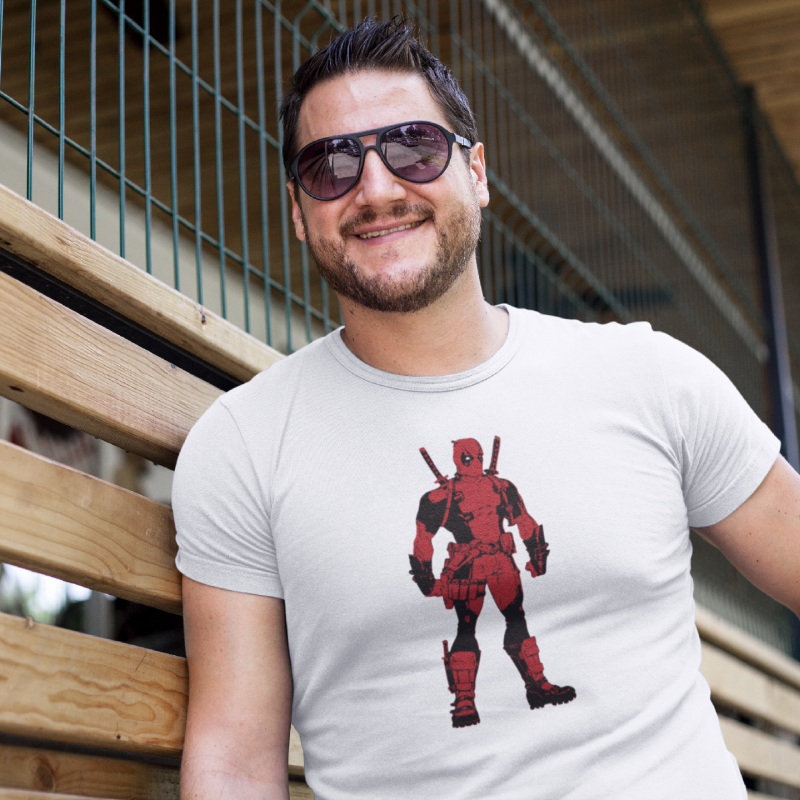 T-SHIRT DEADPOOL HOMME