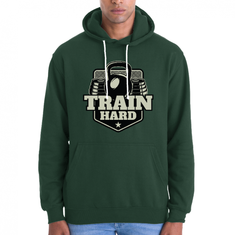SWEATSHIRT TRAIN HARD UNISEXE