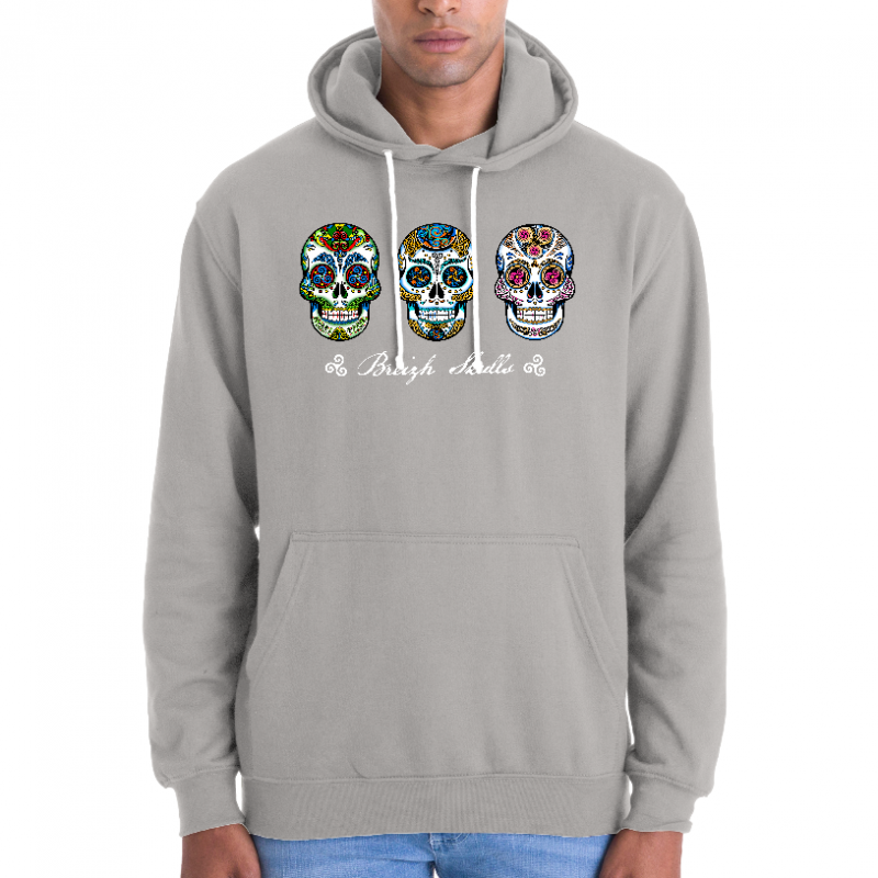 Face SWEATSHIRT BZH SKULLS COLORFUL