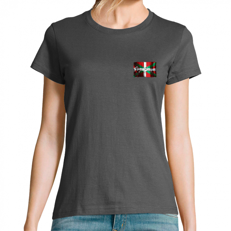 DRAPEAU PAYS BASQUE OMBRE - T-SHIRT FEMME
