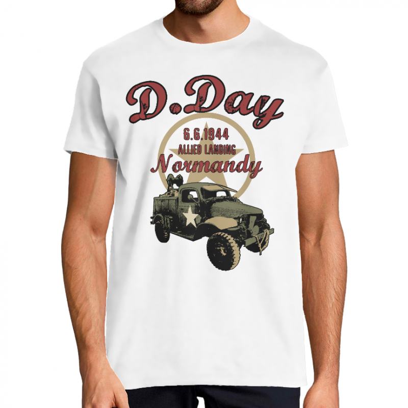 T-SHIRT DDAY TRUCK