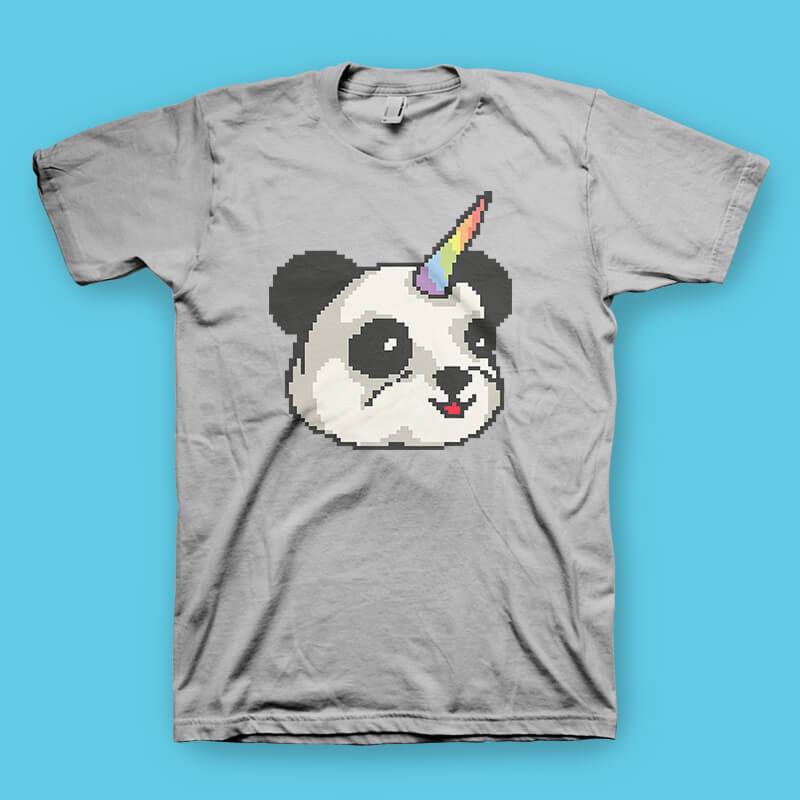 Panda Licorne