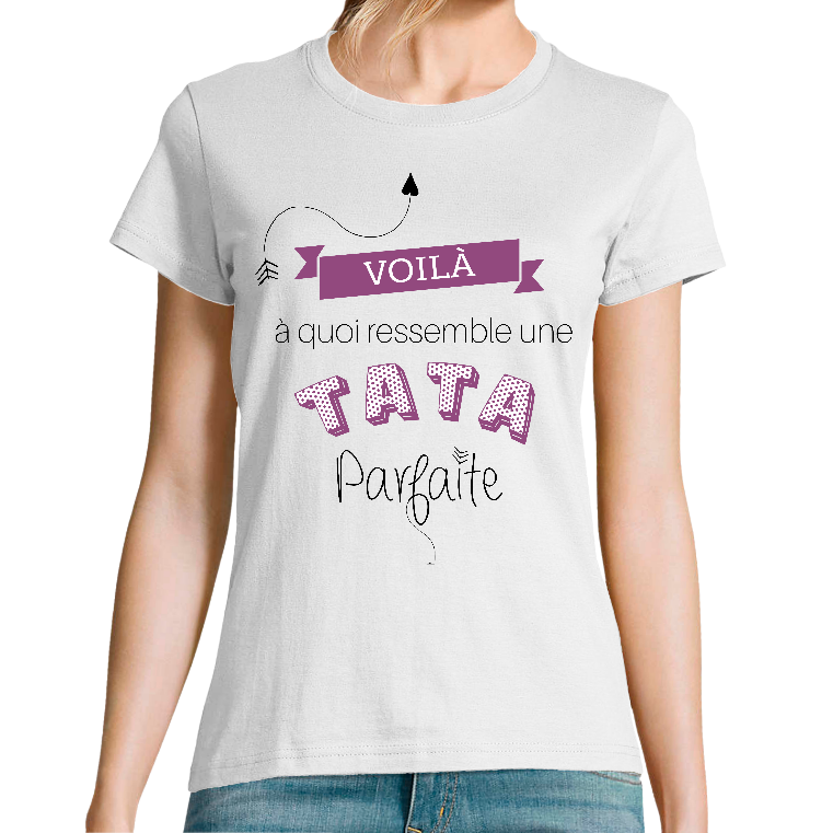 Face T-SHIRT TATA PARFAITE
