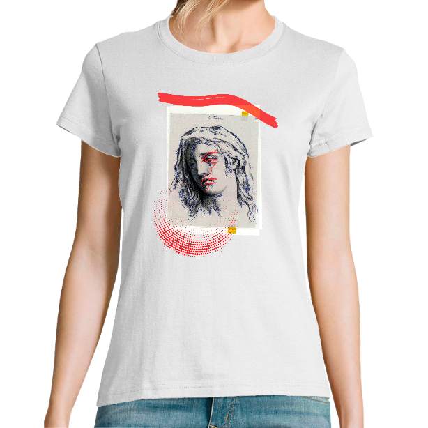 Face LA TRISTESSE - DESIGN ROUGE