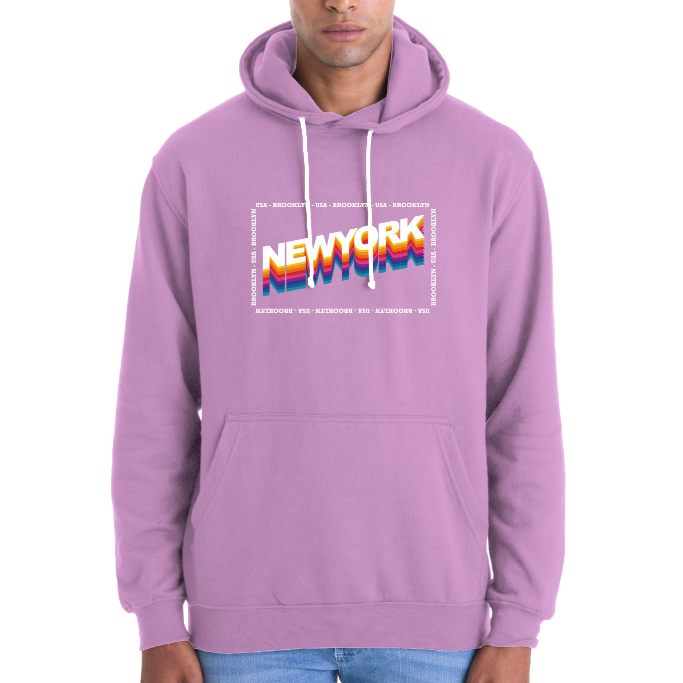 SWEATSHIRT NEW YORK 3D UNISEXE