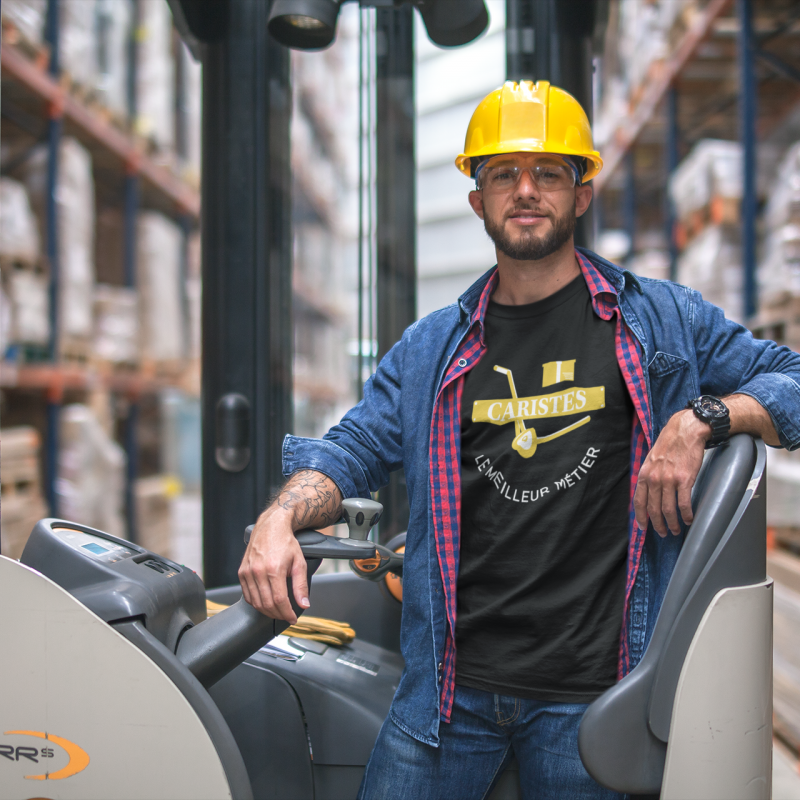 T-SHIRT CARISTES LE MEILLEUR MÉTIER POUR HOMME