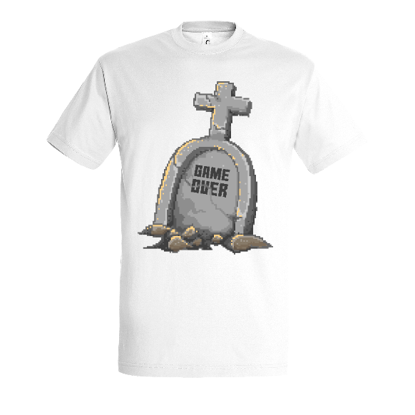 T-shirt Gamer Game Over