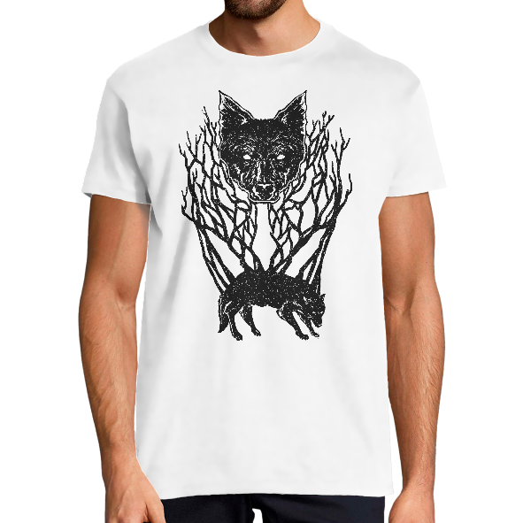 T-SHIRT HOMME - NATURE WOLF