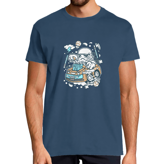 T-SHIRT TROOPER HOTROD HOMME