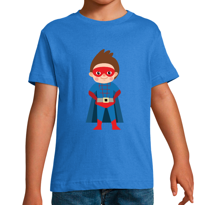 T-SHIRT SUPER-HÉROS GANTS GARÇON