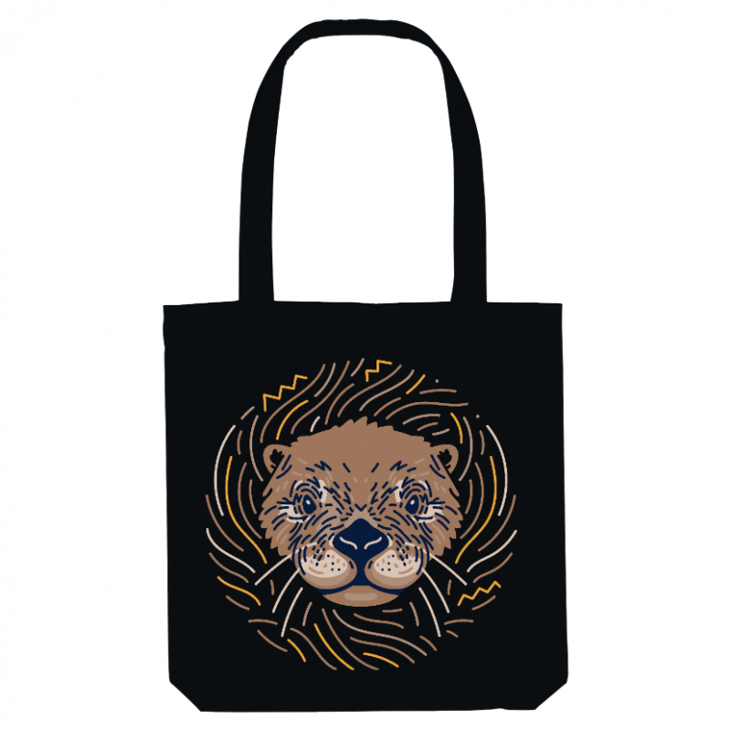 Face TOTE-BAG - NATIVE AMERICAN OTTER