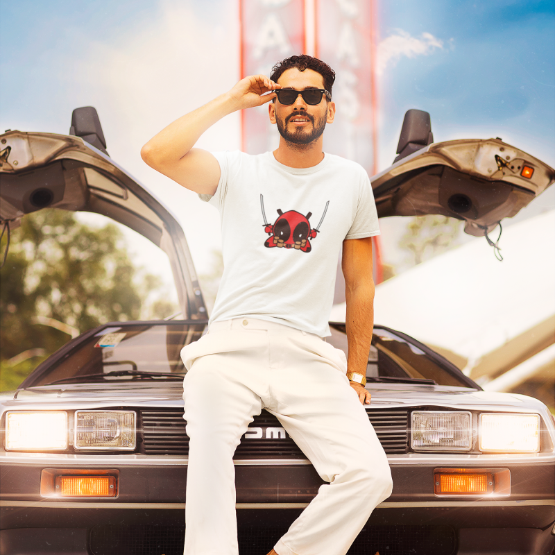 T-SHIRT DEADPOOL STORMS HOMME