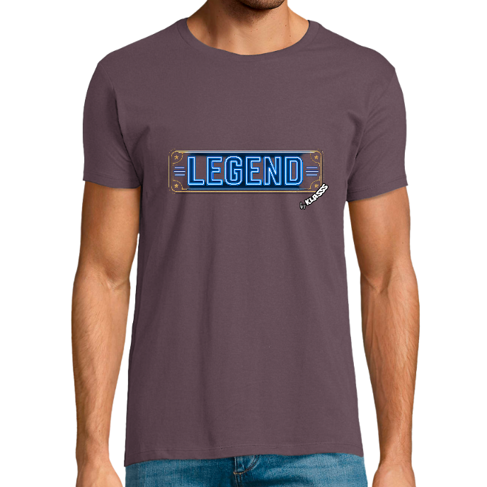 T-shirt Homme col rond REGENT FIT KLASSS "LEGEND" Vintage
