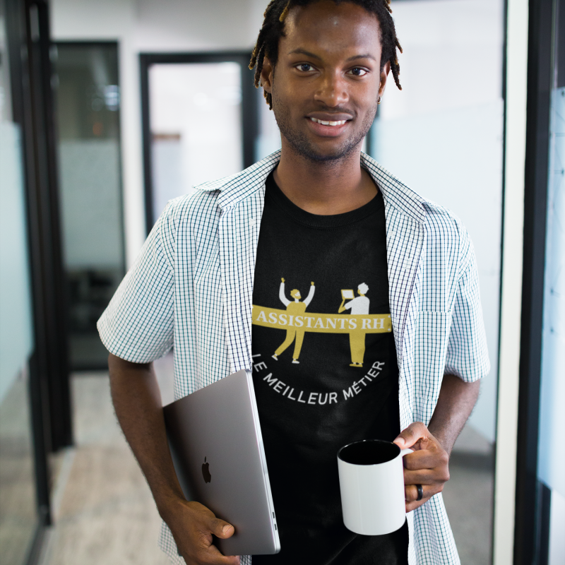 T-SHIRT ASSISTANTS RH LE MEILLEUR MÉTIER POUR HOMME
