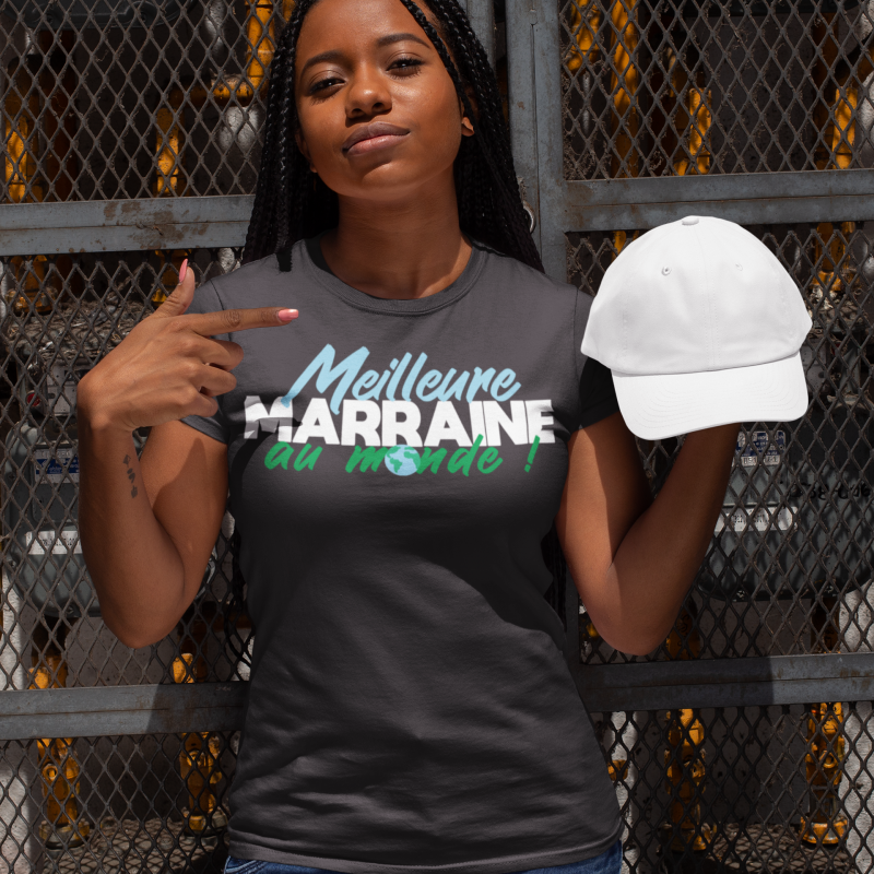 T-shirt Meilleure marraine au monde