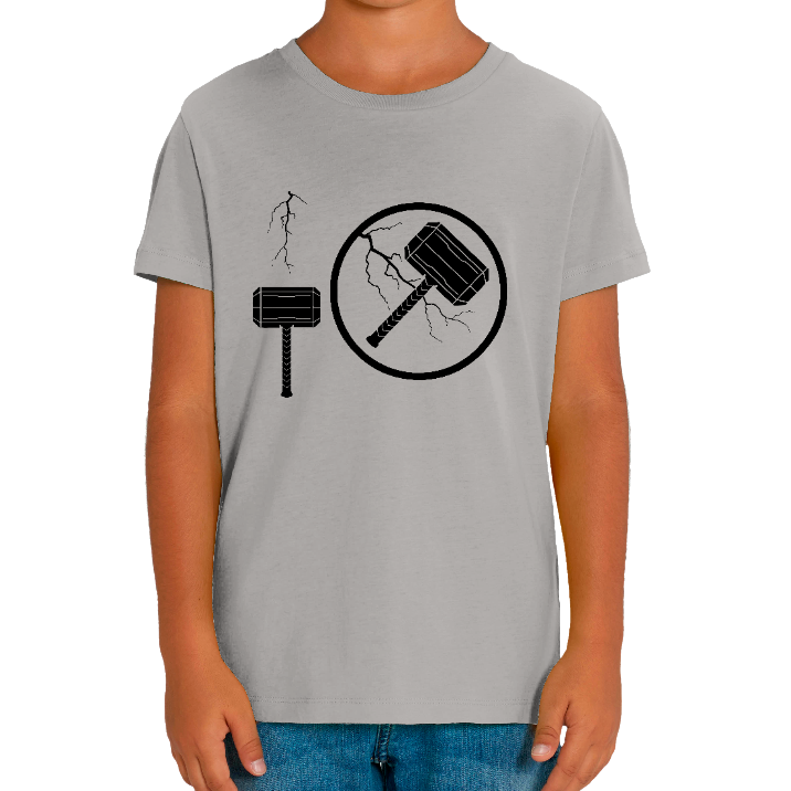 T-SHIRT LA PUISSANCE DU MARTEAU DE THOR ENFANT