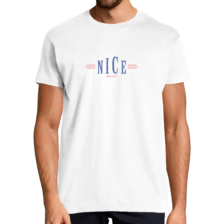 Face T-SHIRT HOMME - NICE