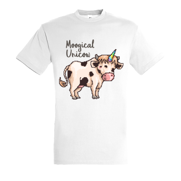 Face Vache Licorne Magique