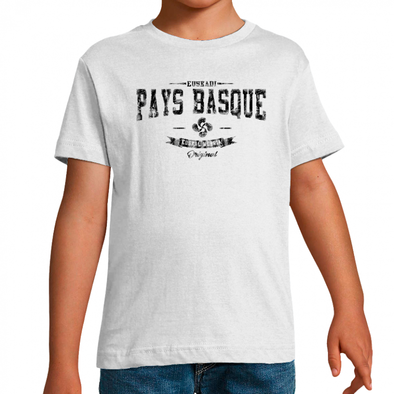 PAYS BASQUE ORIGINAL -  T-SHIRT GARCON