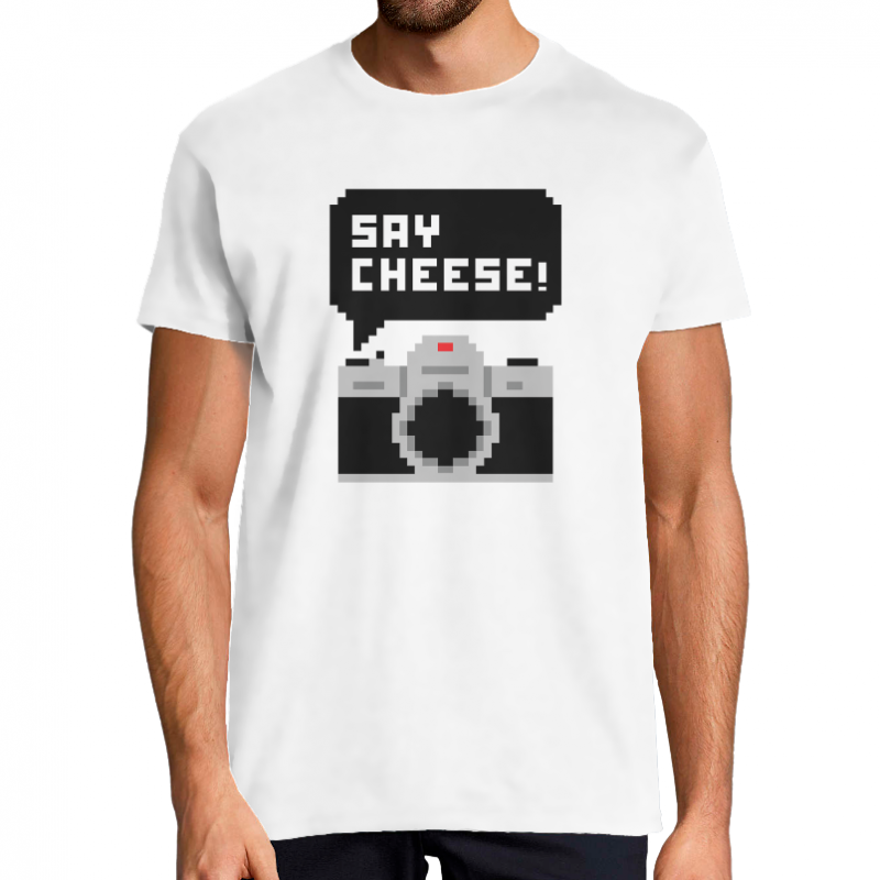 T-SHIRT SAY CHEESE
