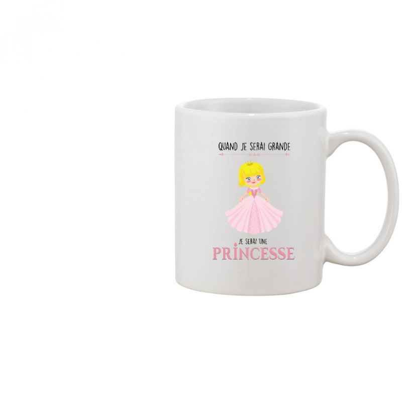 PRINCESSE ROBE ROSE - MUG
