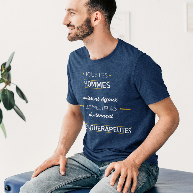 T-SHIRT MÉTIER LES MEILLEURS DEVIENNENT KINÉSITHÉRAPEUTES