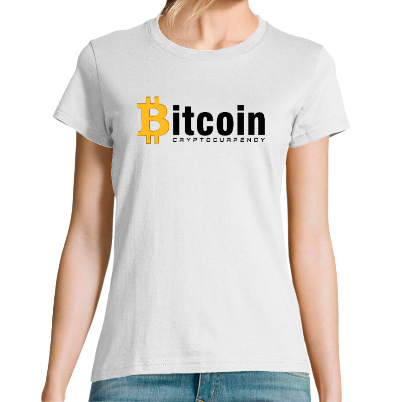 Face T-SHIRT BTC CRYPTOCURRENCY BITCOIN