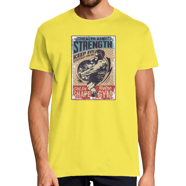 T-SHIRT GYM HOMME – Tee-shirt fitness musculation sportwear